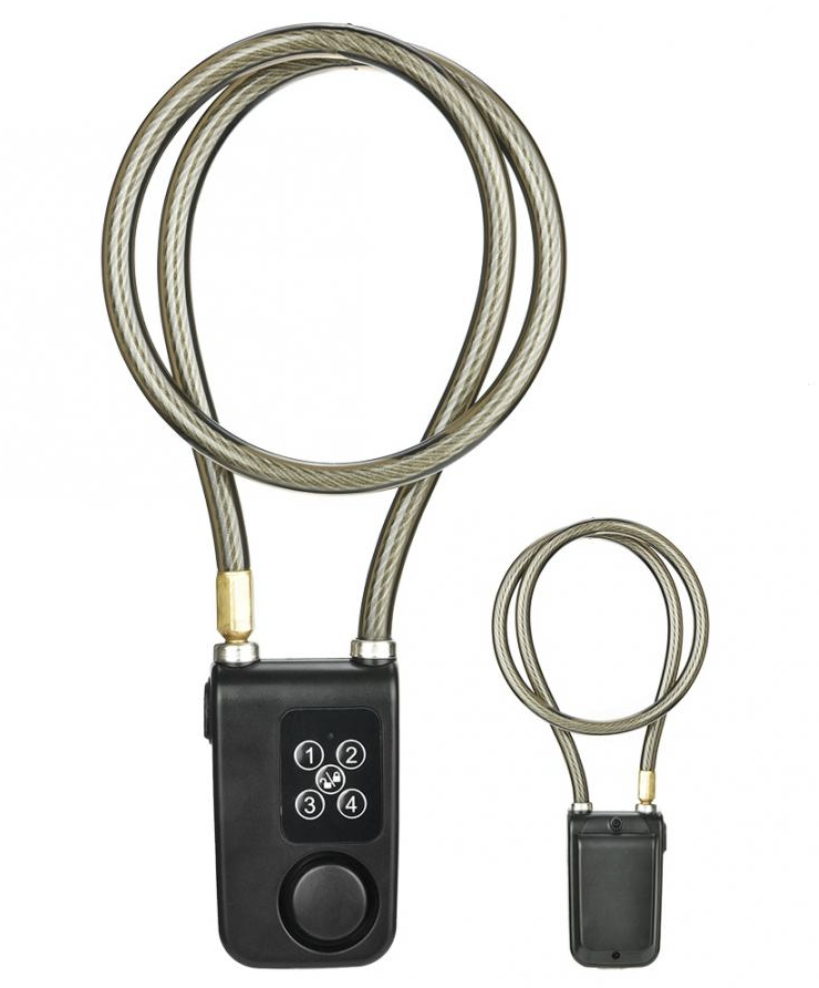 Smart bike lock discount alarm