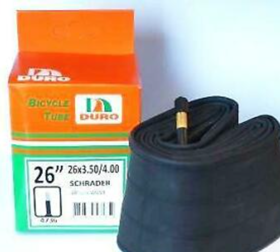 Duro Inner Tube 26 x 3.5 4.00 Schrader Valve