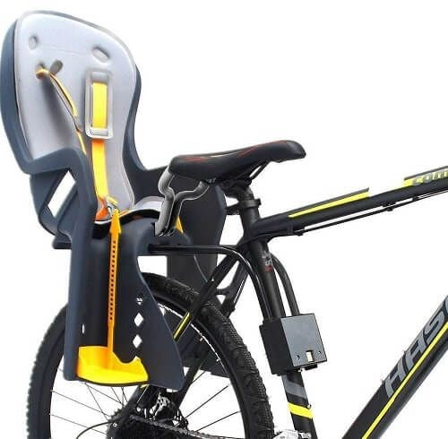 Electric bike outlet with baby seat