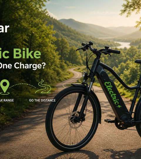 distance cover by ebike in 1 charge