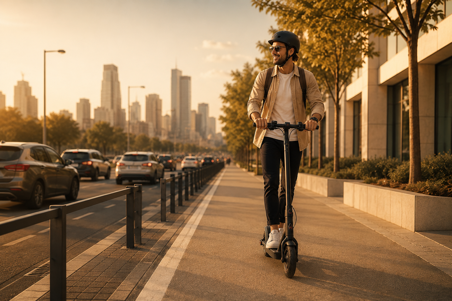 Electric Scooter Replace a Car