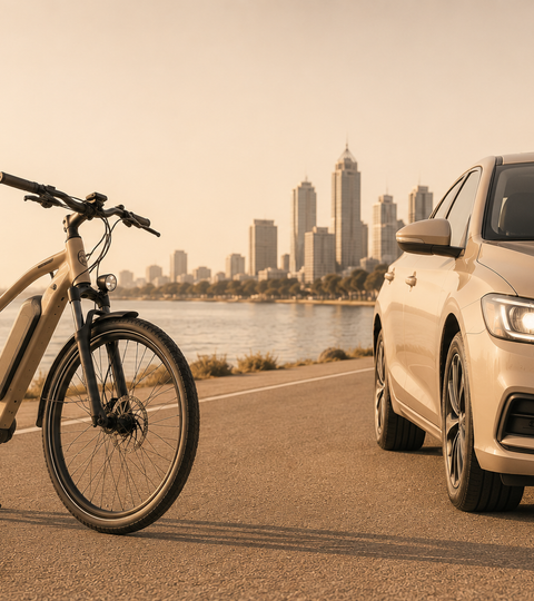 Cost of Owning an E-Bike vs a Car in Perth