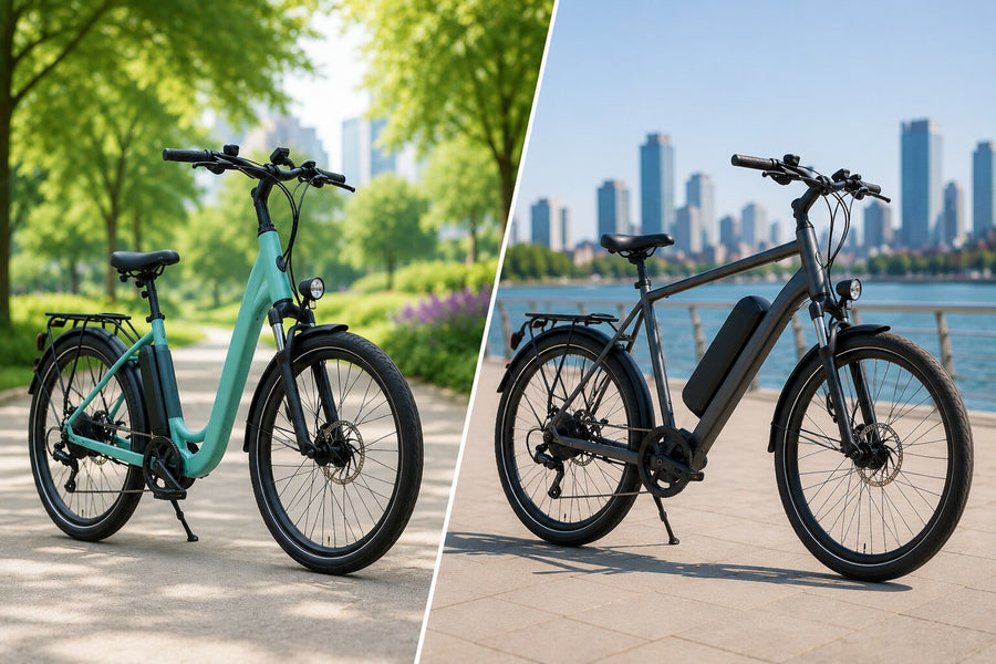 Step-Through vs. Traditional Frame E-Bikes