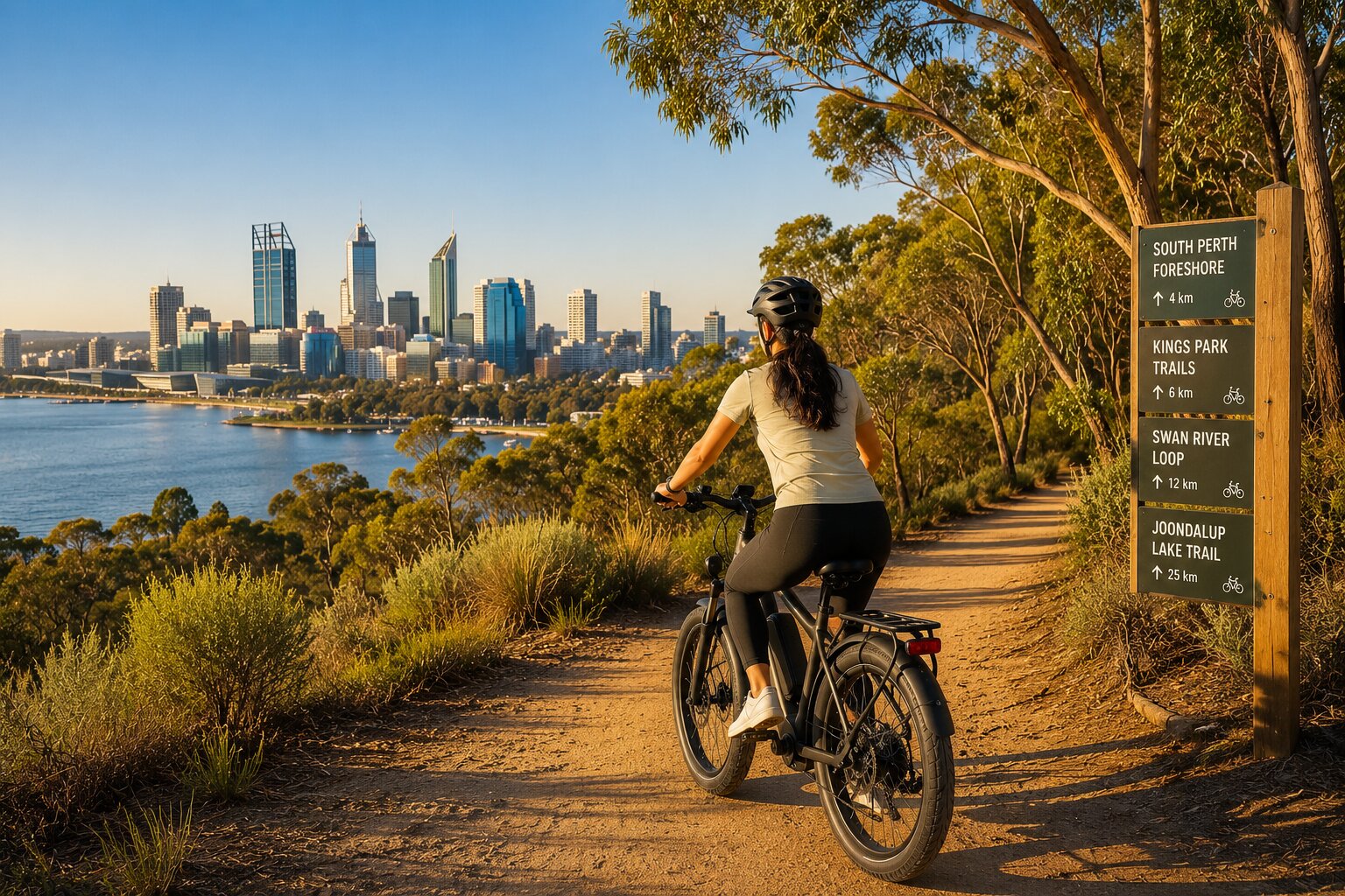 Electric Bike Trails in Perth