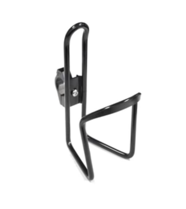 Handlebar Mount - For Mounting Bidon Cages to 22.2 Handlebars, Alloy, BLACK