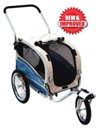 Pet Trailer / Jogger Small Light Blue Max 20Kg