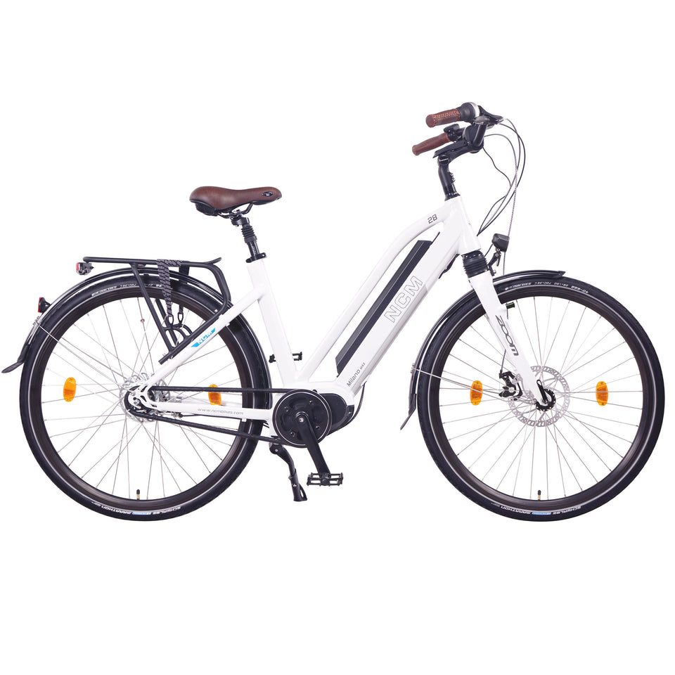 NCM   Milano Max Trekking E Bike, City Bike, 250W, 36V 16Ah 576Wh Battery