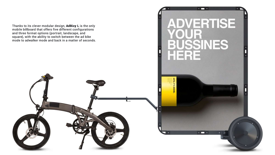 ROLLA-BIZ (AdBicy Electric Bike Advertising Billboard Business Opportunities)