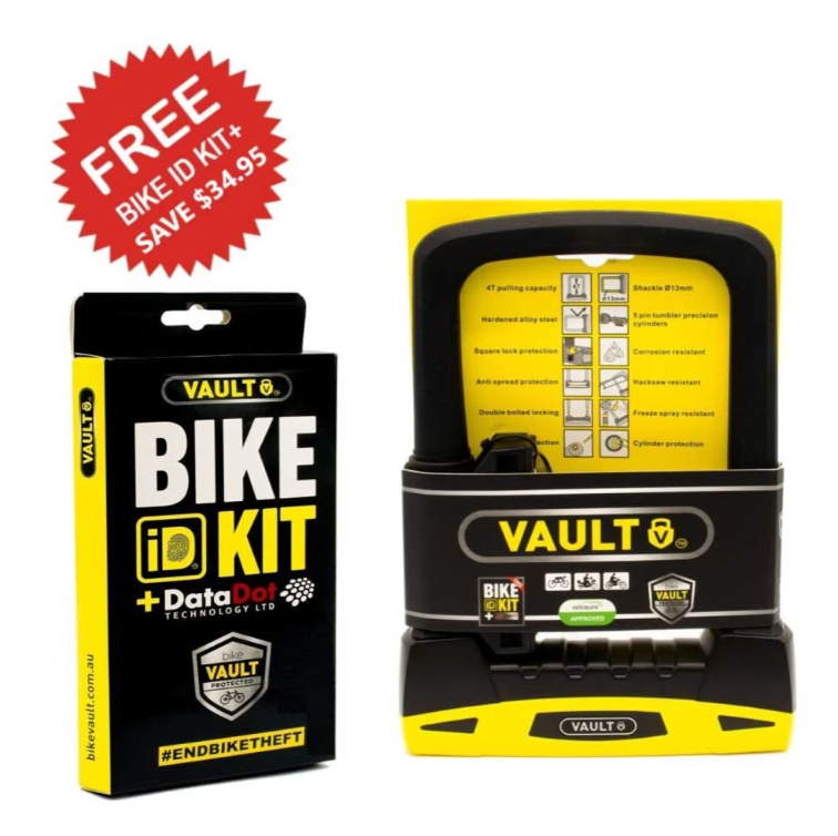 Vault D Lock + Bike ID Kit+